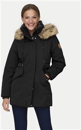 PARKA NEW PRISKA 15300627 ΜΑΥΡΟ REGULAR FIT ONLY