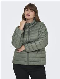PLUS SIZE ΚΑΠΙΤΟΝΕ ΜΠΟΥΦΑΝ - ΧΑΚΙ ONLY