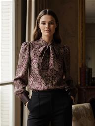 ΠΟΥΚΑΜΙΣΟ ΜΕ ΣΧΕΔΙΟ ΚΑΙ ΦΙΟΓΚΟ ΣΤΟ ΛΑΙΜΟ - ΜΠΟΡΝΤΟ ONLY