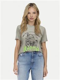 T-SHIRT LUCY 15307412 ΓΚΡΙ REGULAR FIT ONLY