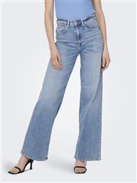ΤΖΙΝ ΠΑΝΤΕΛΟΝΙ ΨΗΛΟΜΕΣΟ WIDE LEG FIT - ΜΠΛΕ ONLY
