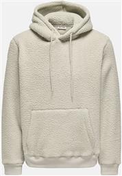 ONSEMILIO REG TEDDY HOODIE SWEAT VD ONLY&SONS