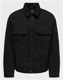 ONSWILSON SHERPA BLK 0971 DNM JACKET ONLY&SONS