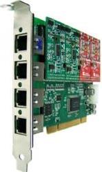 A400P10 4 PORT ANALOG PCI CARD + 1 FXS MODULE OPENVOX από το e-SHOP