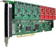 A800P80 8 PORT ANALOG PCI CARD + 8 FXS MODULES OPENVOX