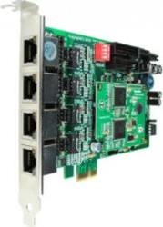 BE400E 4-PORT ISDN BRI PCI EXPRESS CARD + HARDWARE EC MODULE OPENVOX