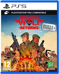 OPERATION WOLF RETURNS: FIRST MISSION RESCUE EDITION - PS5