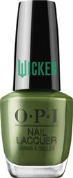 NAIL LACQUER WICKED NAIL POLISH ΛΑΜΠΕΡΟ ΒΕΡΝΙΚΙ ΝΥΧΙΩΝ ΠΟΥ ΣΤΕΓΝΩΝΕΙ ΓΡΗΓΟΡΑ ΜΕ ΔΙΑΡΚΕΙΑ ΕΩΣ 7 ΗΜΕΡΕΣ 15ML - WITCH O'CLOCK OPI