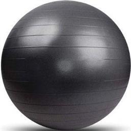 ΜΠΑΛΑ ANTI-BURST GYM BALL ΜΑΥΡΗ (55 CM) OPTIMUM