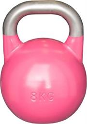 ΒΑΡΟΣ KETTLEBELL COMPETITION ΡΟΖ (8 KG) OPTIMUM από το PLUS4U