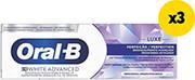 3D WHITE LUXE PERFECTION 225LM (75ML X3) ORAL B