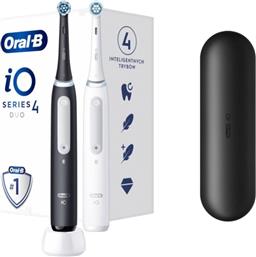 ΗΛΕΚΤΡΙΚΗ ΟΔΟΝΤΟΒΟΥΡΤΣΑ IO SERIES 4 DUO WHITE/BLACK ORAL B