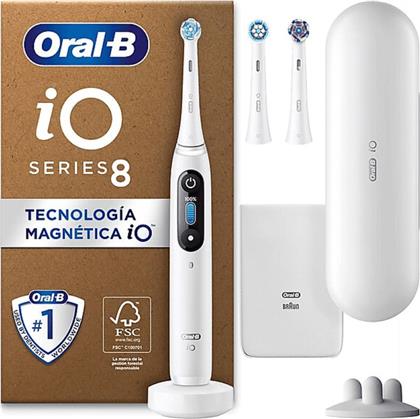 ΗΛΕΚΤΡΙΚΗ ΟΔΟΝΤΟΒΟΥΡΤΣΑ IO SERIES 8 PLUS EDITION WHITE ORAL B