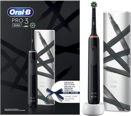 ΗΛΕΚΤΡΙΚΗ ΟΔΟΝΤΟΒΟΥΡΤΣΑ PRO 3500 DESIGN EDITION ΜΑΥΡΟ ORAL B