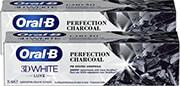 ΟΔΟΝΤΟΚΡΕΜΑ 3D WHITE LUXE CHARCOAL 150ML 80730842 (75MLX2) ORAL B από το e-SHOP