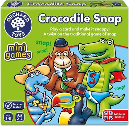 ΠΑΙΔΙΚΟ ΠΑΙΧΝΙΔΙ ORCHARD CROCODILE SNAP - ΠΟΛΥΧΡΩΜΟ ORCHARD TOYS από το DPAM