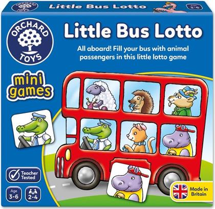 ΠΑΙΔΙΚΟ ΠΑΙΧΝΙΔΙ ORCHARD LITTLE BUS LOTTO - ΠΟΛΥΧΡΩΜΟ ORCHARD TOYS από το DPAM