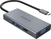 HUB 5-IN-1 HDMI 4K + USB 3.0 + VGA + AUX + USB-C PD 60W ORICO από το e-SHOP
