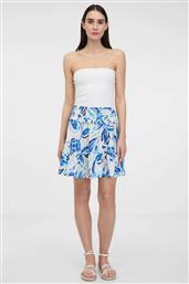 ΓΥΝΑΙΚΕΙΑ MINI ΦΟΥΣΤΑ ΜΕ FLORAL PRINT - 1000552-X14-4112 ΜΠΛΕ ORSAY
