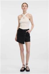 ΓΥΝΑΙΚΕΙΟ DENIM ΣΟΡΤΣ ΨΗΛΟΜΕΣΟ - 1000726-D00-0170 ΜΑΥΡΟ ORSAY