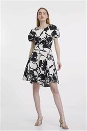 ΓΥΝΑΙΚΕΙΟ MINI ΦΟΡΕΜΑ ΒΑΜΒΑΚΕΡΟ ΜΕ ALL-OVER FLORAL PRINT - 1000732-X66-6666 ΜΑΥΡΟ ORSAY