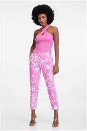 ΓΥΝΑΙΚΕΙΟ ΠΑΝΤΕΛΟΝΙ ΜΕ FLORAL PRINT CROPPED - 1000590-X17-2625 ΦΟΥΞΙΑ ORSAY