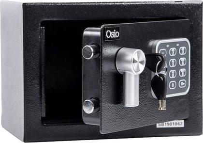 ΧΡΗΜΑΤΟΚΙΒΩΤΙΟ OSB-1723BL ΜΕ ΗΛΕΚΤΡΟΝΙΚΗ ΚΛΕΙΔΑΡΙΑ 23 X 17 X 17 CM - ΜΑΥΡΟ OSIO