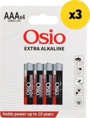 LR03EO4B ΑΛΚΑΛΙΚΕΣ ΜΠΑΤΑΡΙΕΣ AAA EXTRA 12ΤΜΧ OSIO