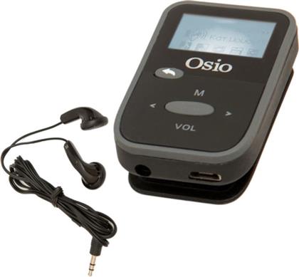 MP3 PLAYER SRM-7880 - 8GB ΓΚΡΙ/ΜΑΥΡΟ OSIO