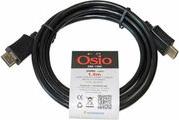 OSK-1260 ΚΑΛΩΔΙΟ HDMI HIGH SPEED 1080P ΜΕ ETHERNET 1.5 M OSIO