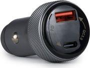 OTU-6038 ΑΝΘΡΑΚΙ ΤΑΧΥΦΟΡΤΙΣΤΗΣ ΑΥΤΟΚΙΝΗΤΟΥ ΜΕ USB-A ΚΑΙ TYPE-C-38W OSIO
