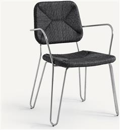 ΠΟΛΥΘΡΟΝΑ ΤΡΑΠΕΖΑΡΙΑΣ ΑΠΟ ΠΛΕΓΜΕΝΗ ΣΥΝΘΕΤΙΚΗ ΨΑΘΑ ECOLENE Μ58XΠ57XΥ80CM OTTO STUDIO