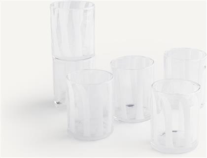 ΣΕΤ 6 ΠΟΤΗΡΙΑ ΝΕΡΟΥ Μ8XΠ8XΥ10CM OTTO STUDIO