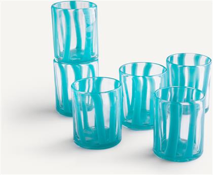 ΣΕΤ 6 ΠΟΤΗΡΙΑ ΝΕΡΟΥ Μ8XΠ8XΥ10CM OTTO STUDIO