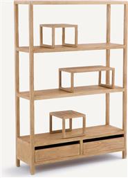 ΒΙΒΛΙΟΘΗΚΗ ΑΠΟ ΑΝΑΚΥΚΛΩΜΕΝΟ ΞΥΛΟ ΦΤΕΛΙΑΣ Μ30XΠ100XΥ145CM OTTO STUDIO