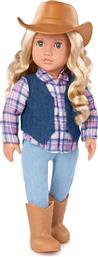 ΚΟΥΚΛΑ ASHLEIGH WITH WESTERN OUTFIT (BD31712Z) OUR GENERATION