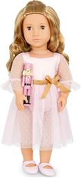 ΚΟΥΚΛΑ NATASHA WITH PINK DRESS & NUTCRACKER (BD31458Z) OUR GENERATION
