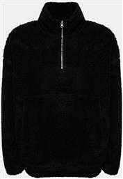 FLEECE OTHAW23TFLEM133 ΜΑΥΡΟ REGULAR FIT OUTHORN