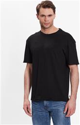 T-SHIRT TTSHM456 ΜΑΥΡΟ REGULAR FIT OUTHORN