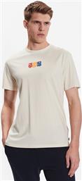 T-SHIRT TTSHM458 ΕΚΡΟΥ REGULAR FIT OUTHORN