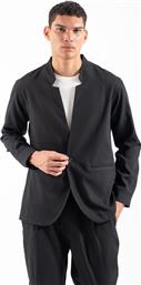 OVERSHIRT VITTORIO 100-2526-ALBERTO BLACK ΜΑΥΡΟ