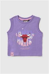 OVS ΠΑΙΔΙΚΗ ΑΜΑΝΙΚΗ ΜΠΛΟΥΖΑ ΜΕ CHICAGO BULLS PRINT REGULAR FIT - 002302267 ΒΙΟΛΕΤΙ OVS KIDS