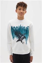 OVS ΠΑΙΔΙΚΗ ΜΠΛΟΥΖΑ ΦΟΥΤΕΡ ΜΕ PRINT REGULAR FIT - 002485261 ΛΕΥΚΟ OVS KIDS