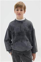 OVS ΠΑΙΔΙΚΗ ΜΠΛΟΥΖΑ ΦΟΥΤΕΡ REGULAR FIT - 002459368 ΓΚΡΙ OVS KIDS
