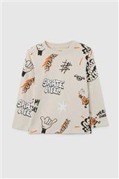 OVS ΠΑΙΔΙΚΗ ΜΠΛΟΥΖΑ ΜΕ ALL-OVER PRINT - 002446150 ΕΚΡΟΥ OVS KIDS
