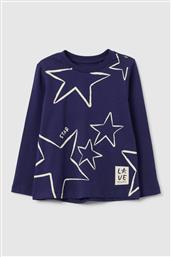 OVS ΠΑΙΔΙΚΗ ΜΠΛΟΥΖΑ ΜΕ ALL-OVER PRINT REGULAR FIT - 002418352 ΜΠΛΕ ΣΚΟΥΡΟ OVS KIDS
