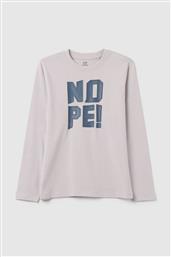 OVS ΠΑΙΔΙΚΗ ΜΠΛΟΥΖΑ ΜΕ LETTERING PRINT - 002445951 ΥΠΟΛΕΥΚΟ OVS KIDS