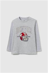 OVS ΠΑΙΔΙΚΗ ΜΠΛΟΥΖΑ ΜΕ PRINT - 002448689 ΓΚΡΙ OVS KIDS