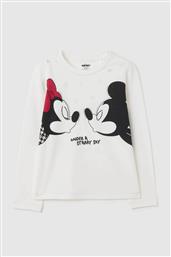 OVS ΠΑΙΔΙΚΗ ΜΠΛΟΥΖΑ ΜΕ PRINT ''DISNEY'' REGULAR FIT - 002446613 ΛΕΥΚΟ OVS KIDS