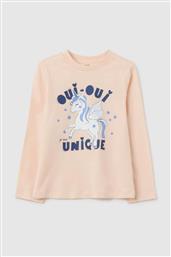OVS ΠΑΙΔΙΚΗ ΜΠΛΟΥΖΑ ΜΕ PRINT REGULAR FIT - 002447139 ΡΟΖ ΑΝΟΙΧΤΟ OVS KIDS
